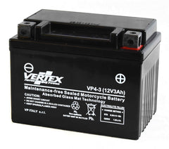 Vertex Sealed Battery VP4-3 12V Battery suitable for use with Dax 12V, C90E (Kick Start Model)