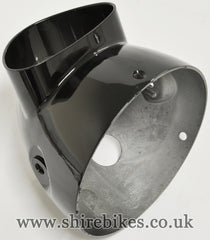 Zhen Hua Aluminium Black Headlight Bowl suitable for use with Dax Motorcycles