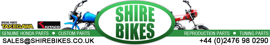 Shire Bikes Parts Accessories suitable for Monkey Bikes